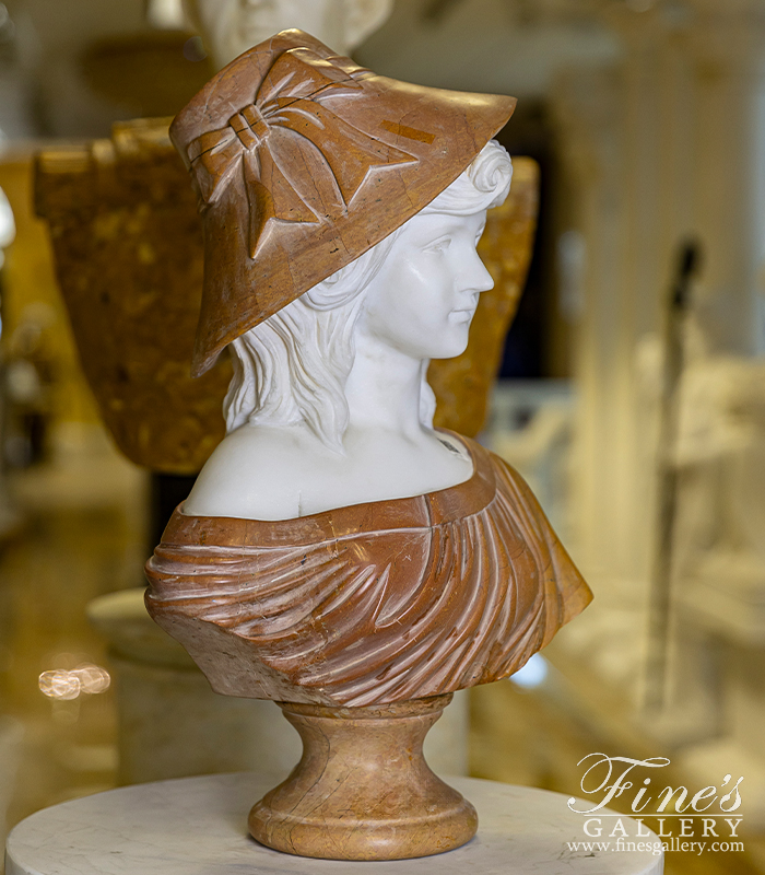 Marble Statues  - Victorian Era Bust - MBT-109